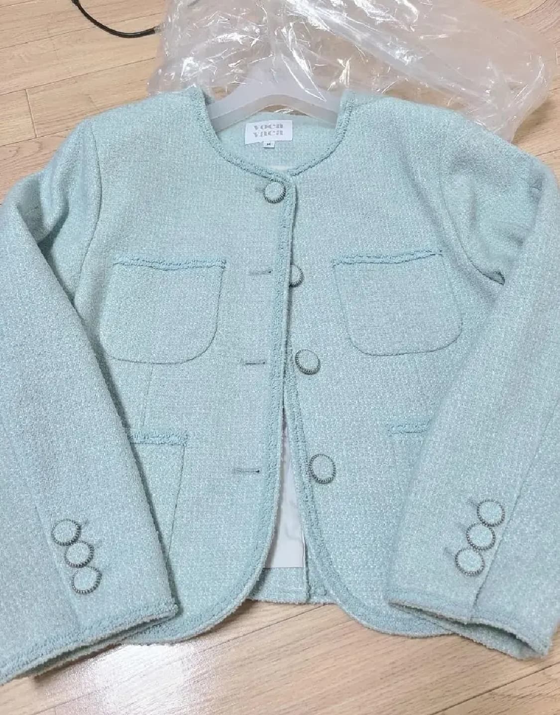 보카바카 Maremma Tweed Jacket_Mint 상품이미지2