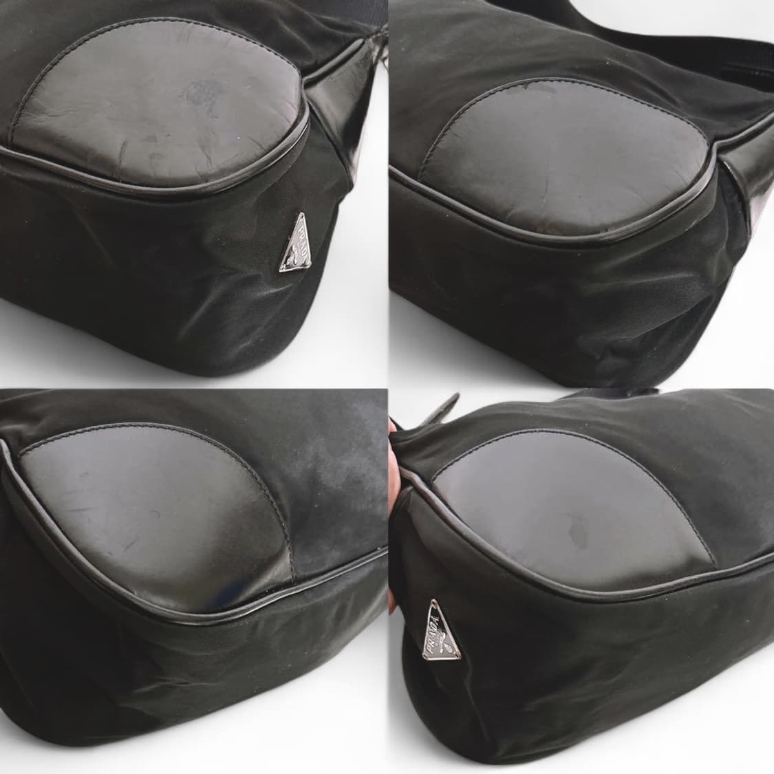 프라다 포코노 사이드 로고 호보백 상품이미지7