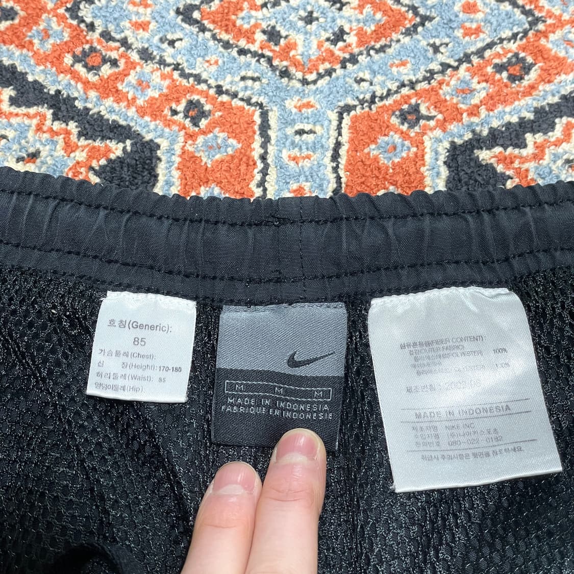 나이키 유벤투스 블랙 와이드 트레이닝팬츠 남성M 상품이미지3