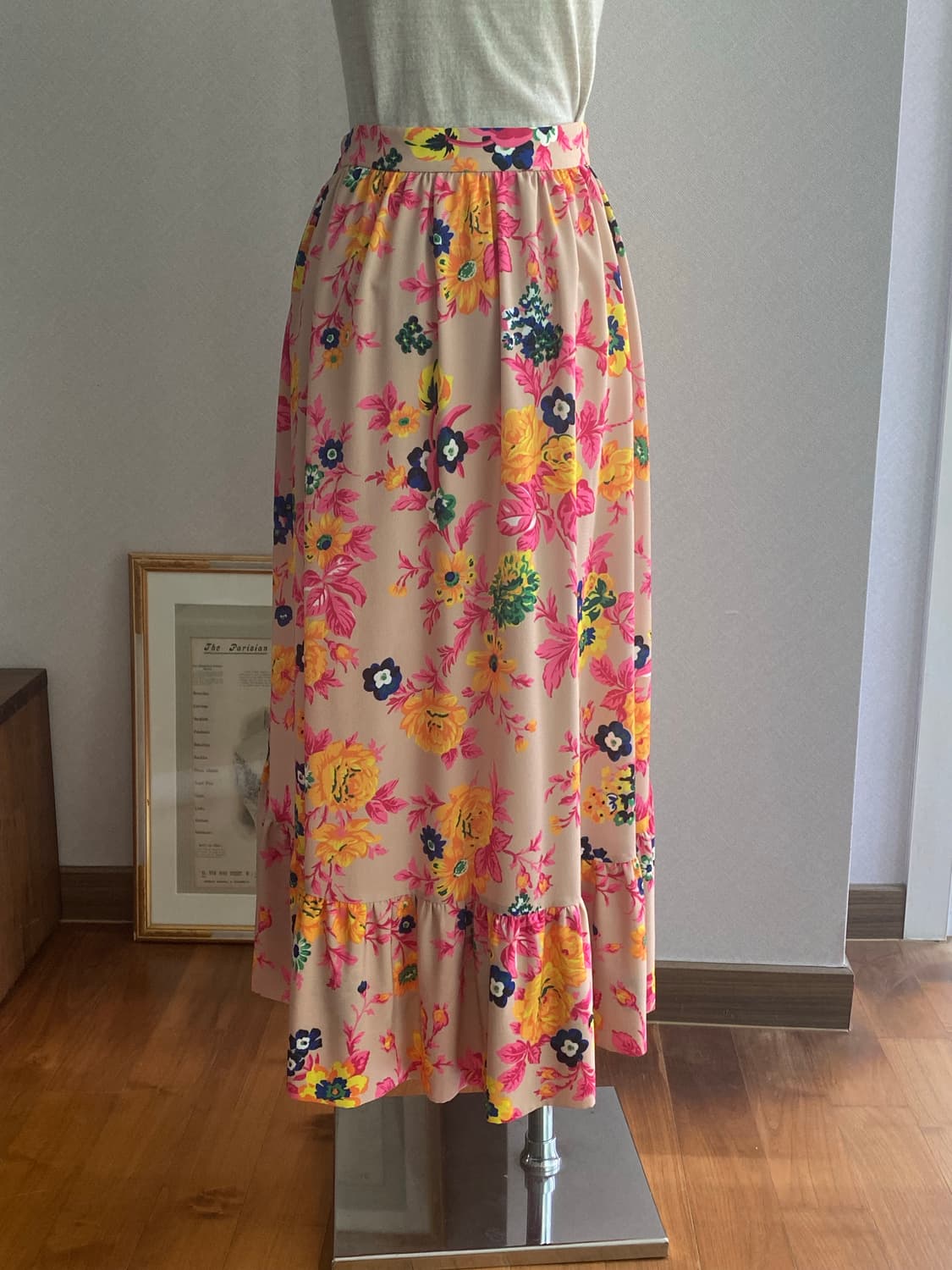 MSGM 플라워패턴 스커트(40) 상품이미지6