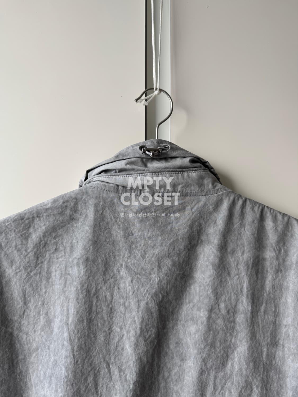 [100] 커스텀멜로우 25ss 하이넥 베스트 그레이 상품이미지5