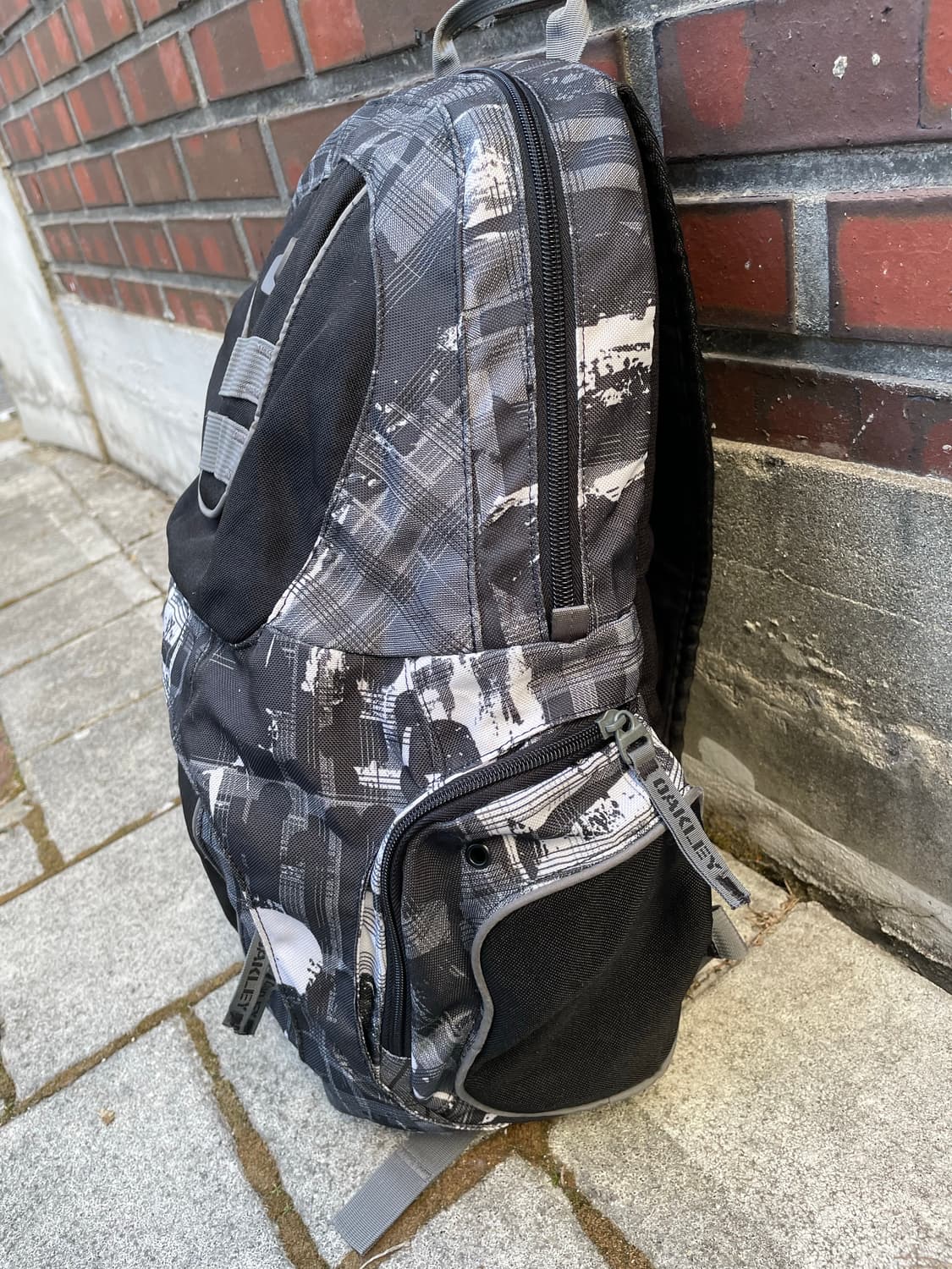 00’s Oakley 오클리 디지털 체크 엘립스 로고 백팩 상품이미지4