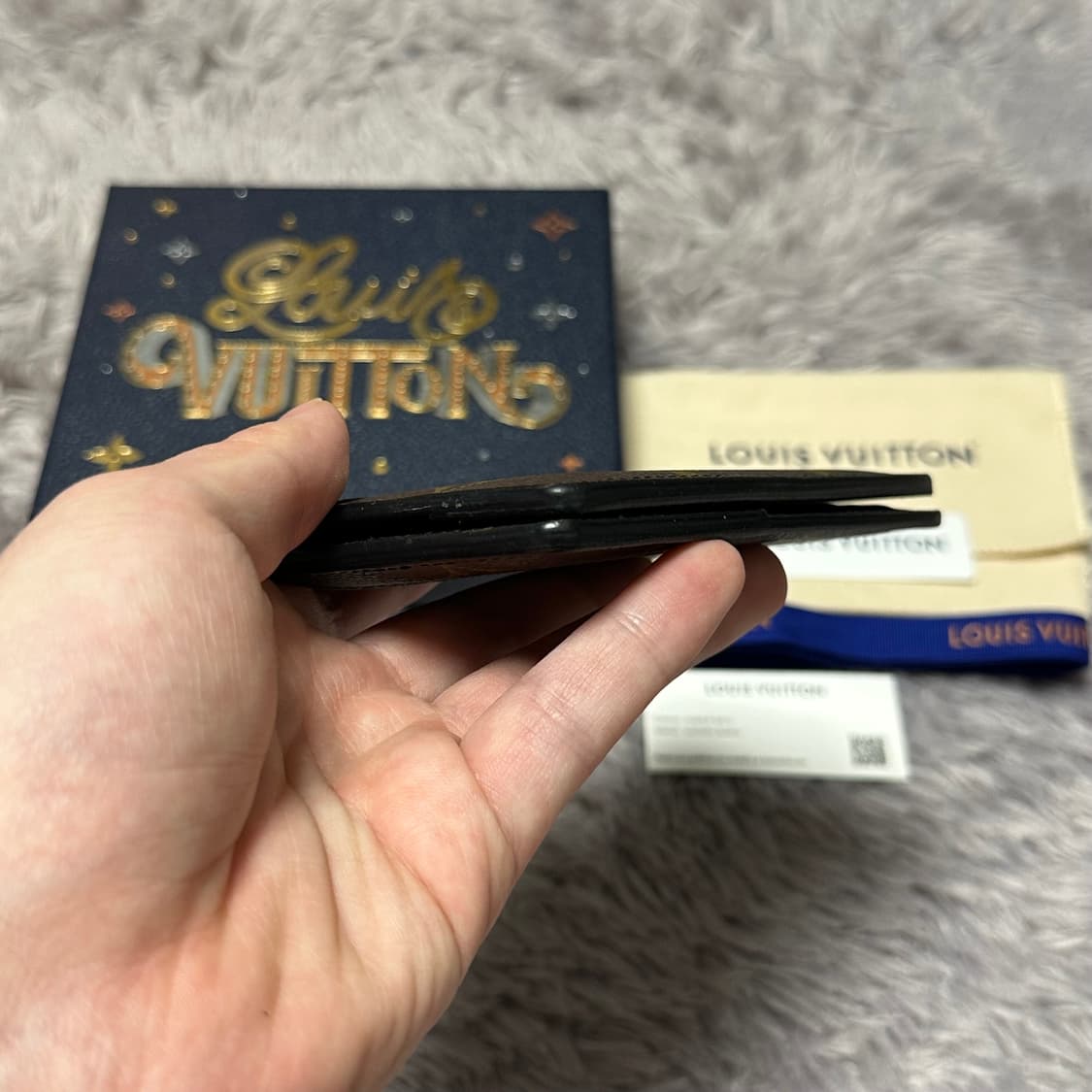 [풀구성] 루이비통 모노그램 마카사르 오거나이저 카드지갑 상품이미지7