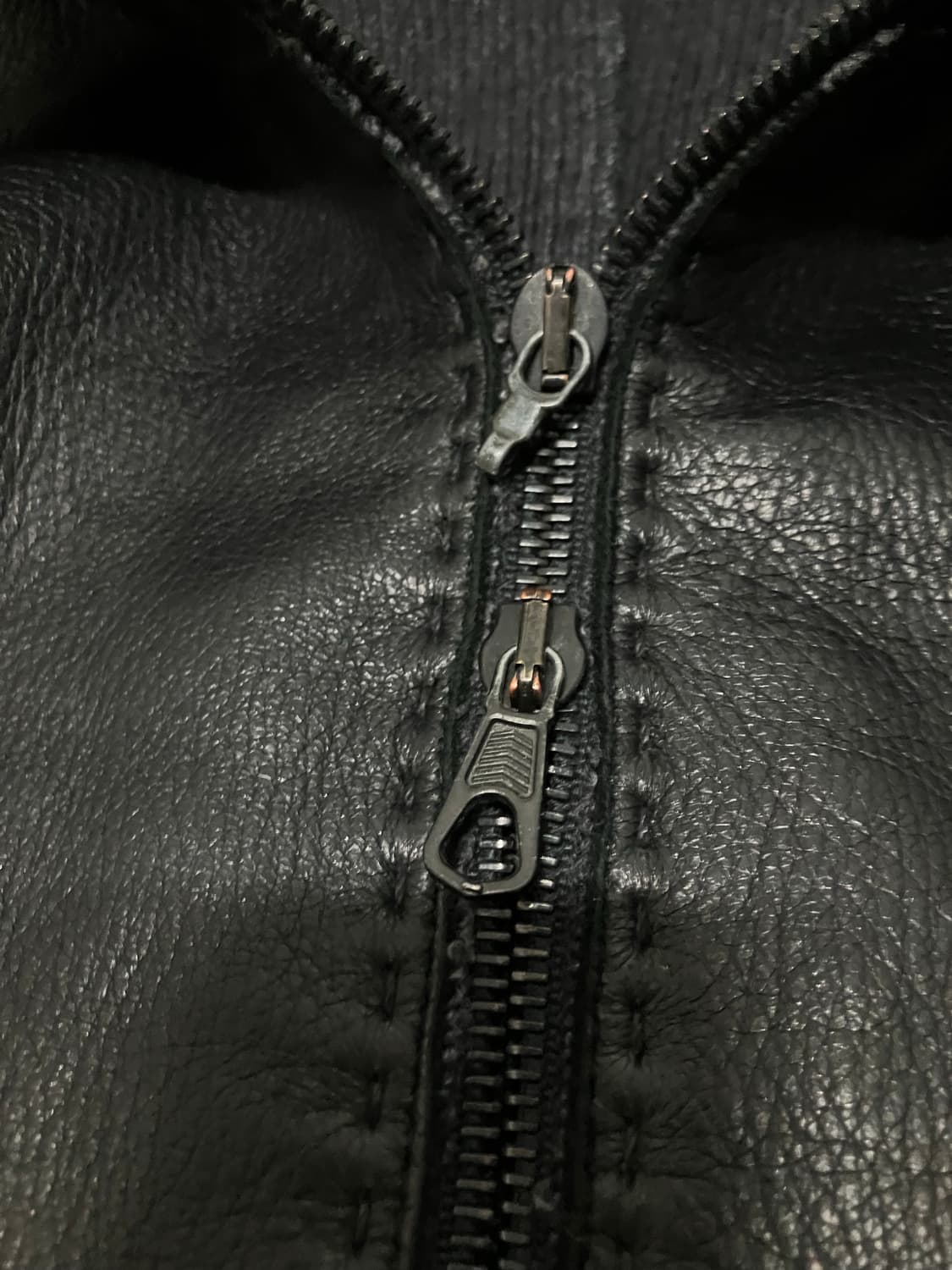 avoncelli leather jacket 상품이미지4