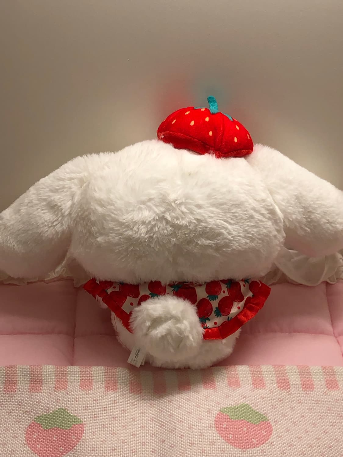 산리오 시나모롤 딸기 이치고 50주년 마스코트 인형 중형 상품이미지7