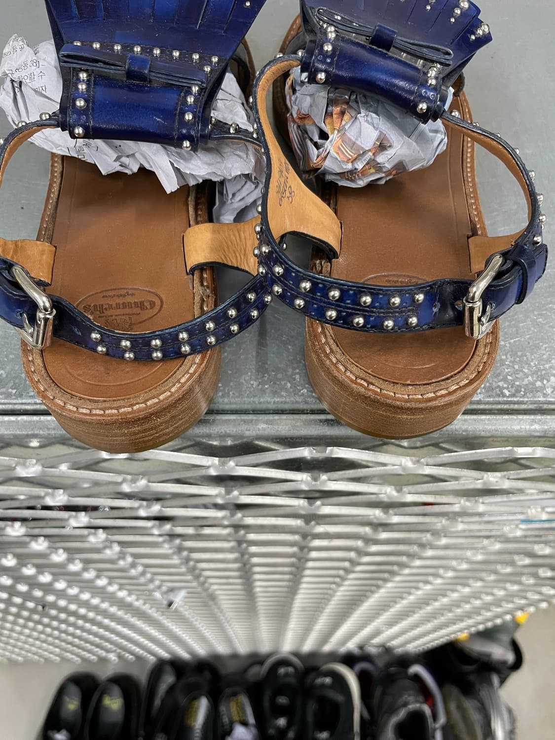 처치스 스터드 프린지 샌들 38 (gr-4700) 상품이미지10