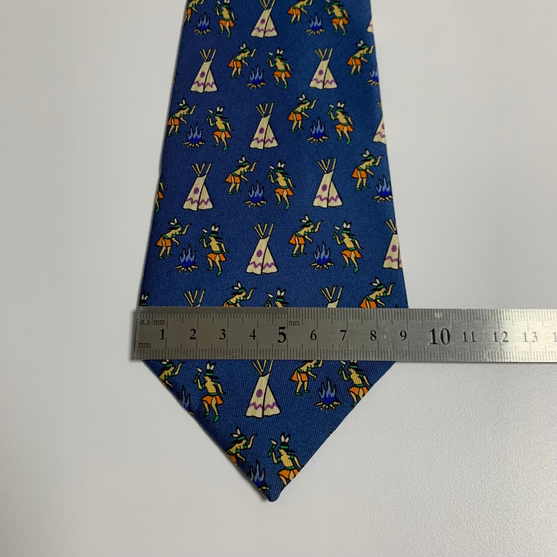 에르메스(HERMES) 명품 결혼식넥타이 A+등급 9cm 상품이미지10