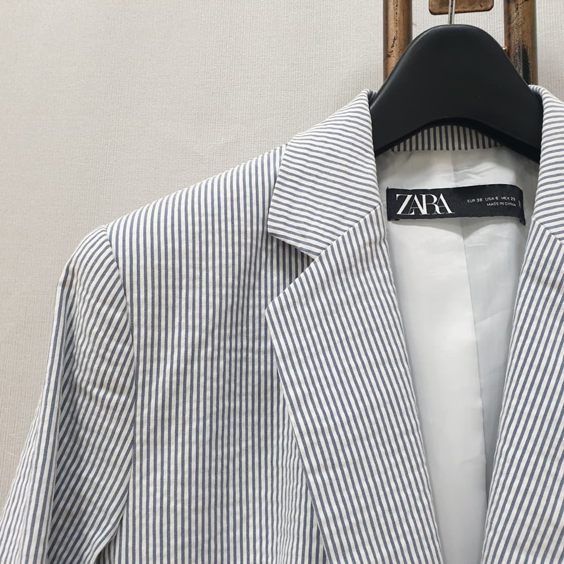 자라 블레이저 스트라이프 자켓 S 상품이미지3