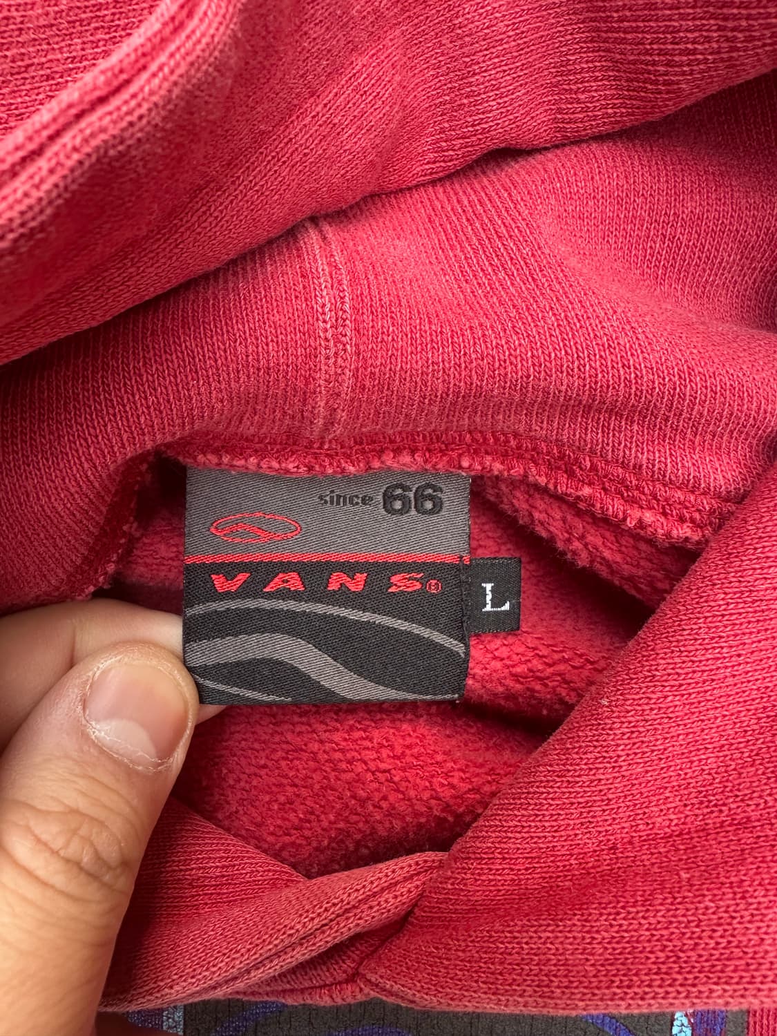 빈티지 90s 반스 후드 상품이미지4