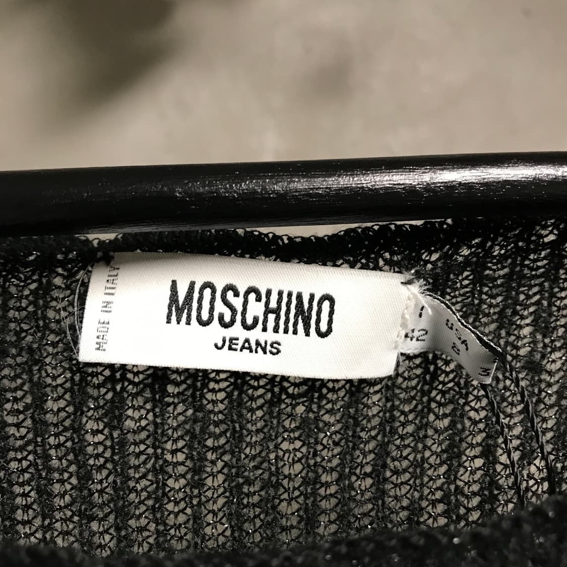 모스키노 니트 블랙 8(W) 상품이미지4