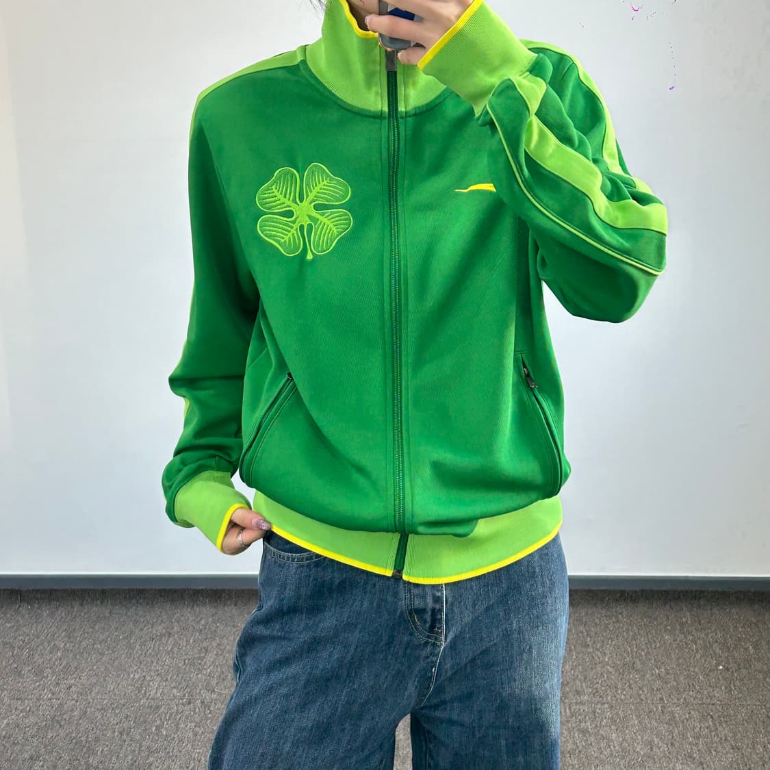 Nike 나이키 네잎클로버 그린 져지 상품이미지1