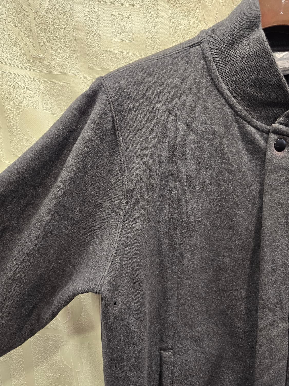 나이키 기모 스웻 디스트로이어 바시티자켓 점퍼 M(95) 상품이미지3