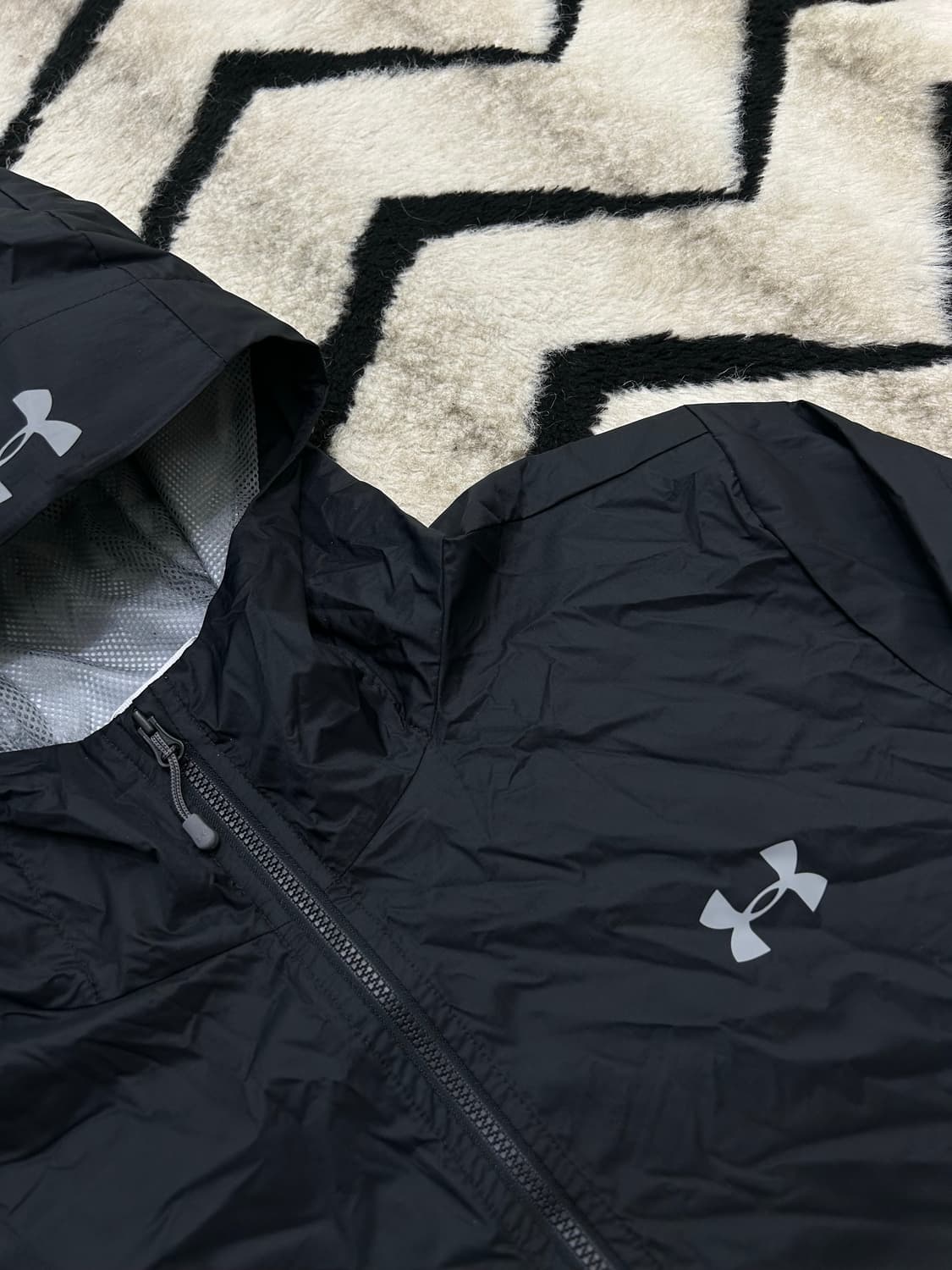 [2XL]언더아머 바람막이/블랙 상품이미지1