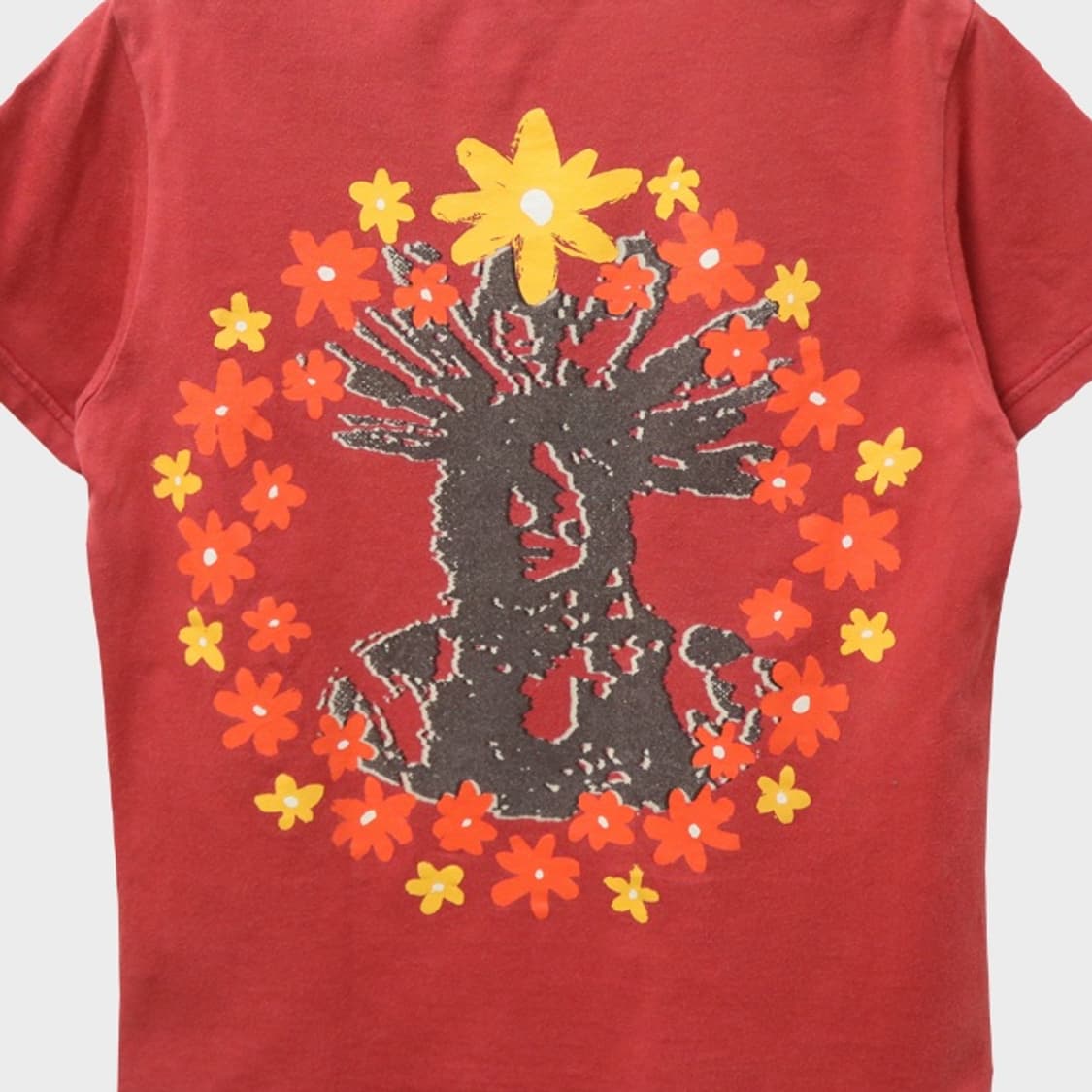 오존 커뮤니티 플라워 포인트 반팔 티셔츠 66813 상품이미지7