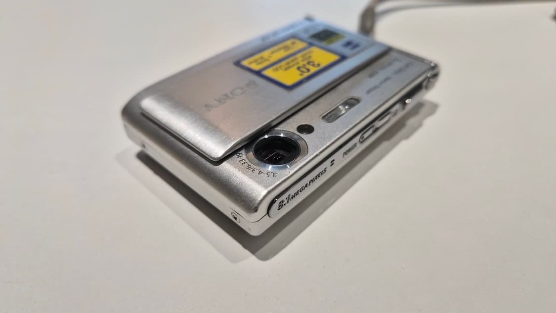 작례O 칼자이쓰 소니 사이버샷 dsc-t70 디지털카메라 빈티지 디카 상품이미지10