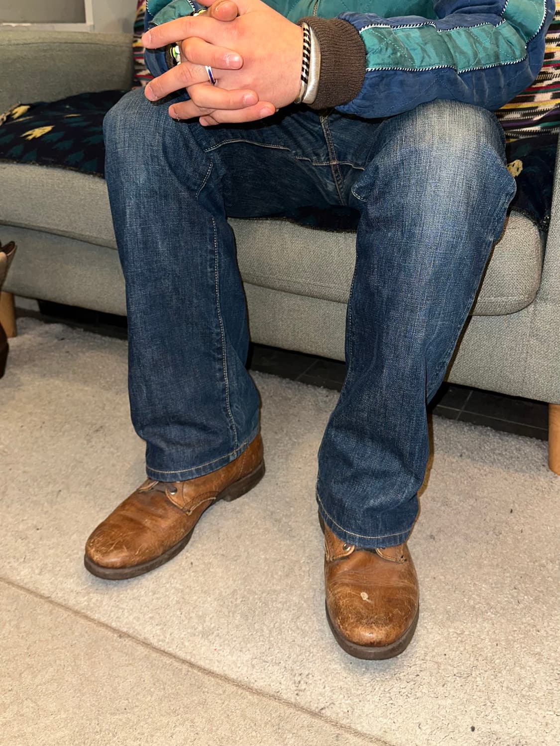 90‘s Red Wing 2126 utility brogan boots 상품이미지1