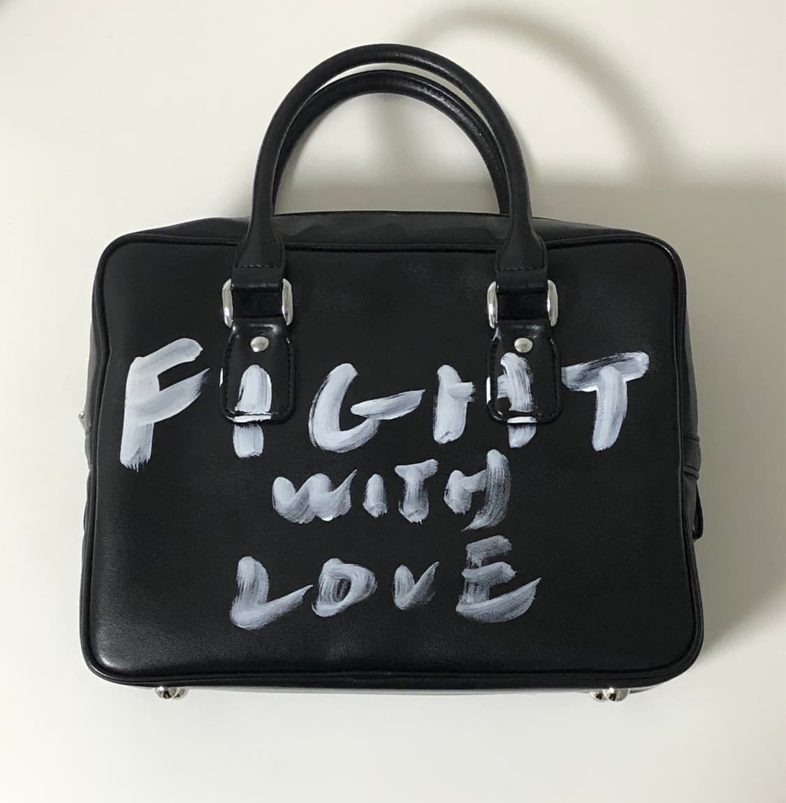 꼼데가르송걸 레터링 가방 상품이미지2