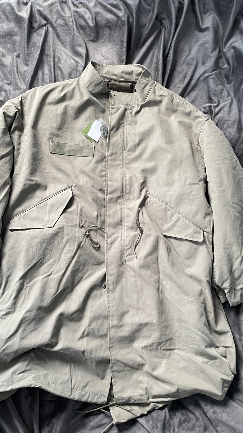 프릭스스토어 피쉬테일 야상 M65 라이너 올리브 L 택포 새상품 상품이미지3