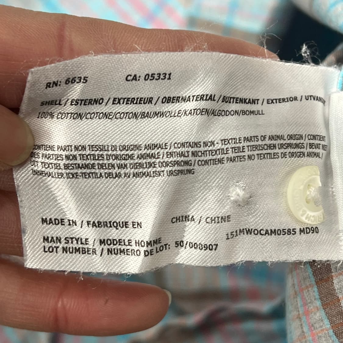 울리치 체크 하프셔츠 s10635 상품이미지6