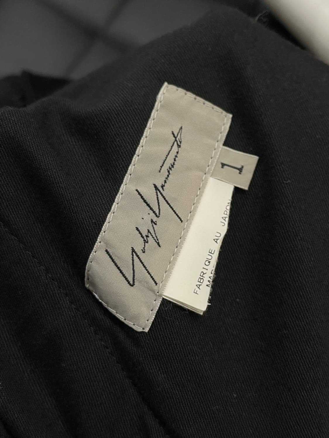 요지 야마모토 코튼 팬츠 상품이미지6