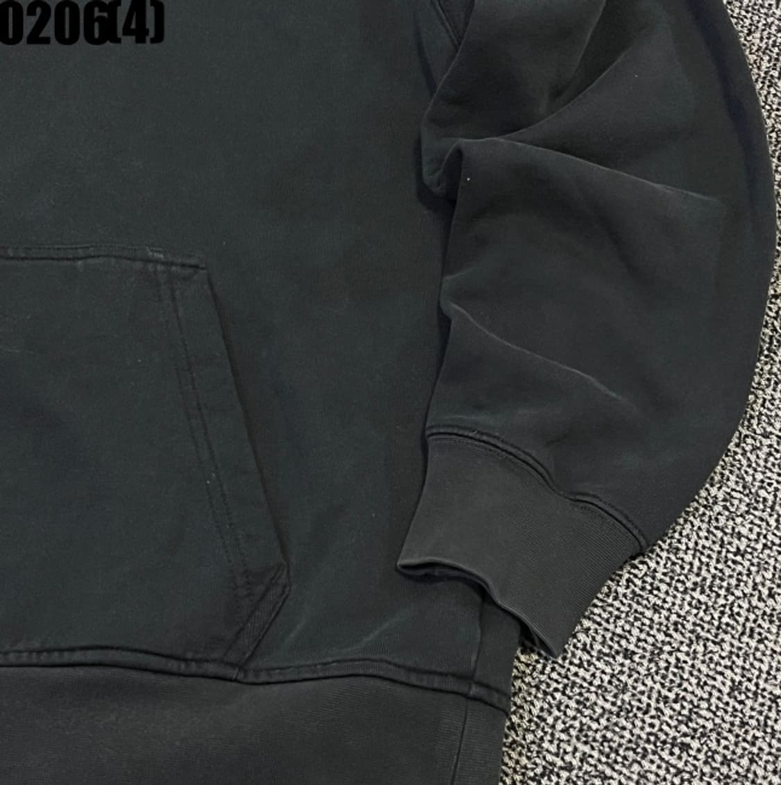 [L] 나이키 스우시 자수 로고 블랙 후드티 0206(4) 상품이미지3