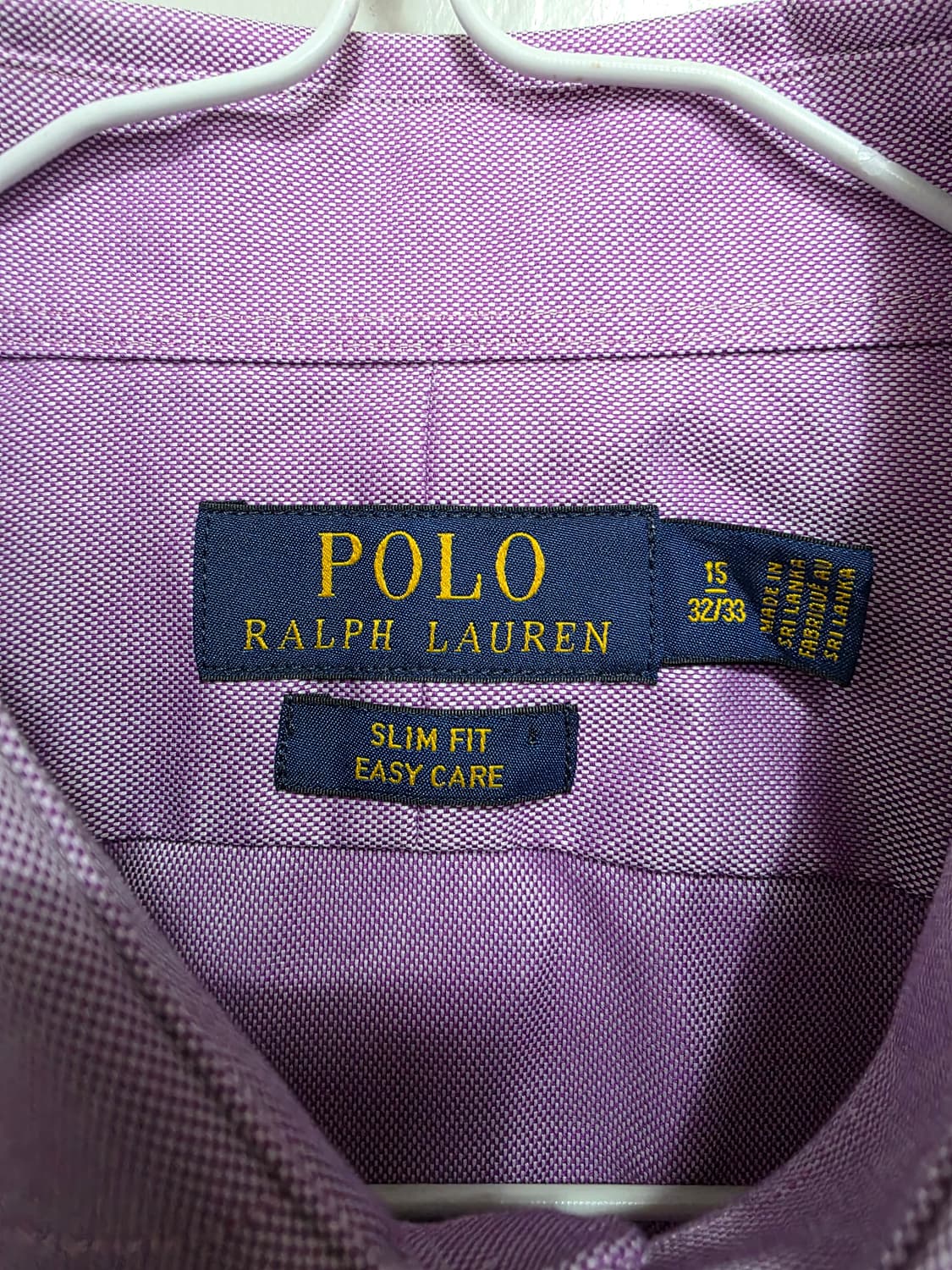 폴로 랄프로렌 슬림핏 이지케어 셔츠 상품이미지2