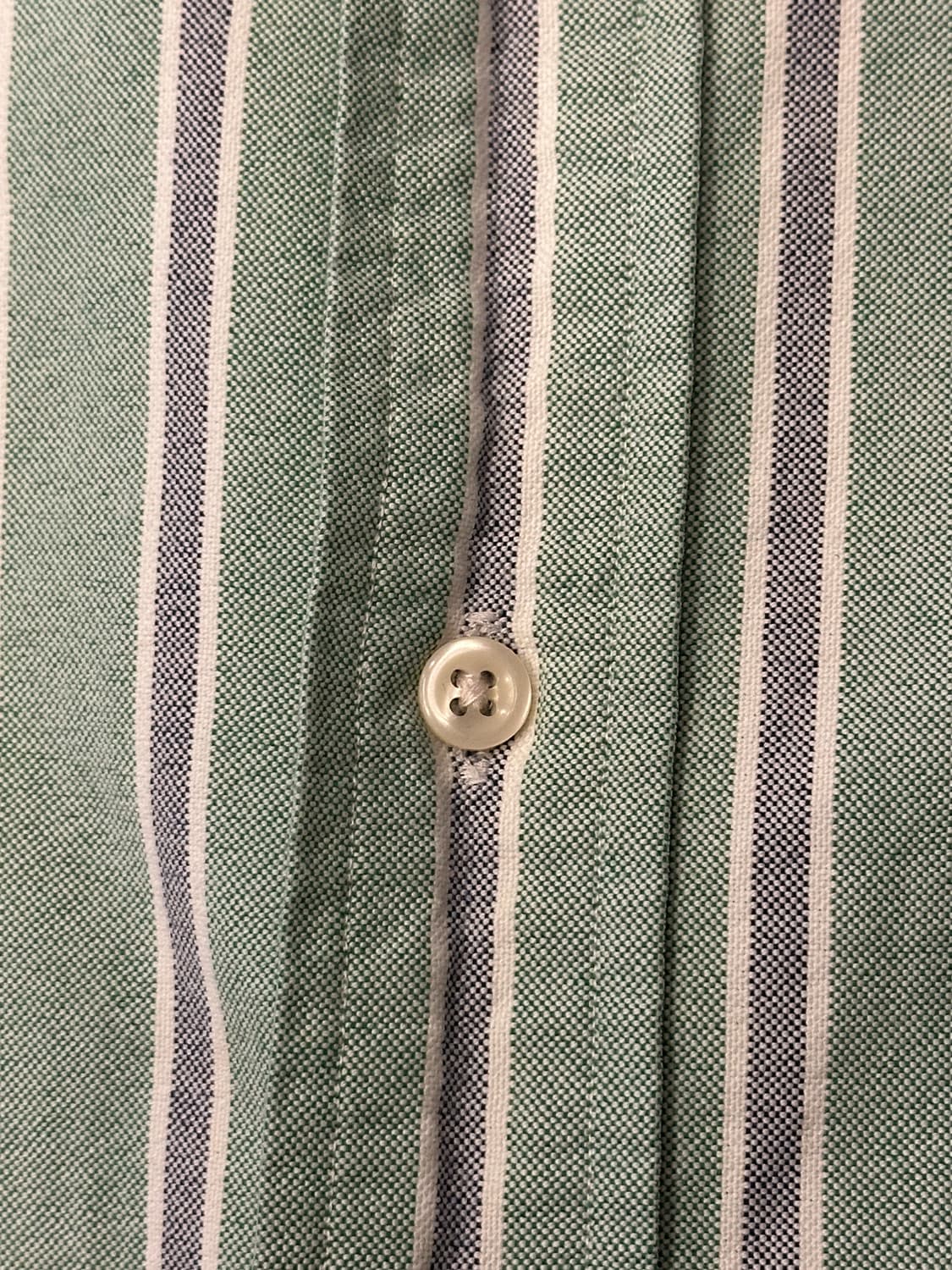 폴로 랄프로렌 스트라이프 셔츠 그린 M 상품이미지6