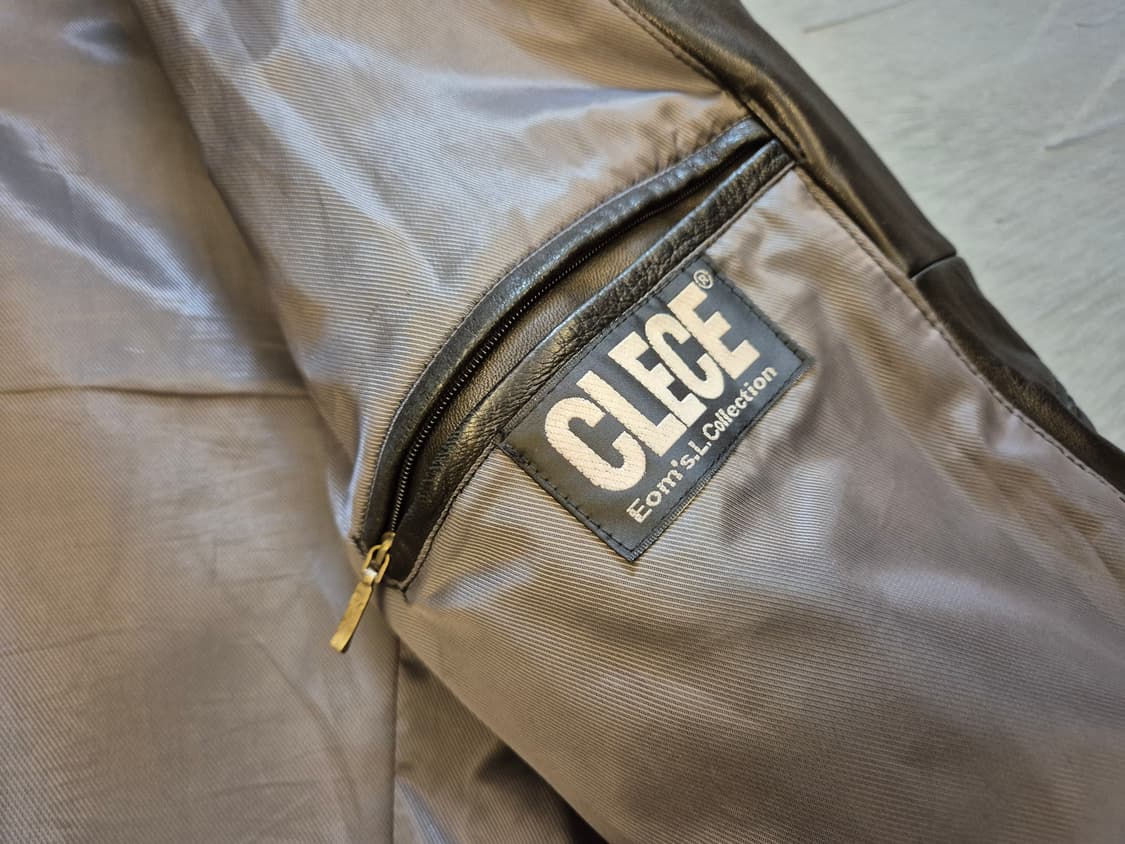 90s CLECE 양가죽 코트 상품이미지6