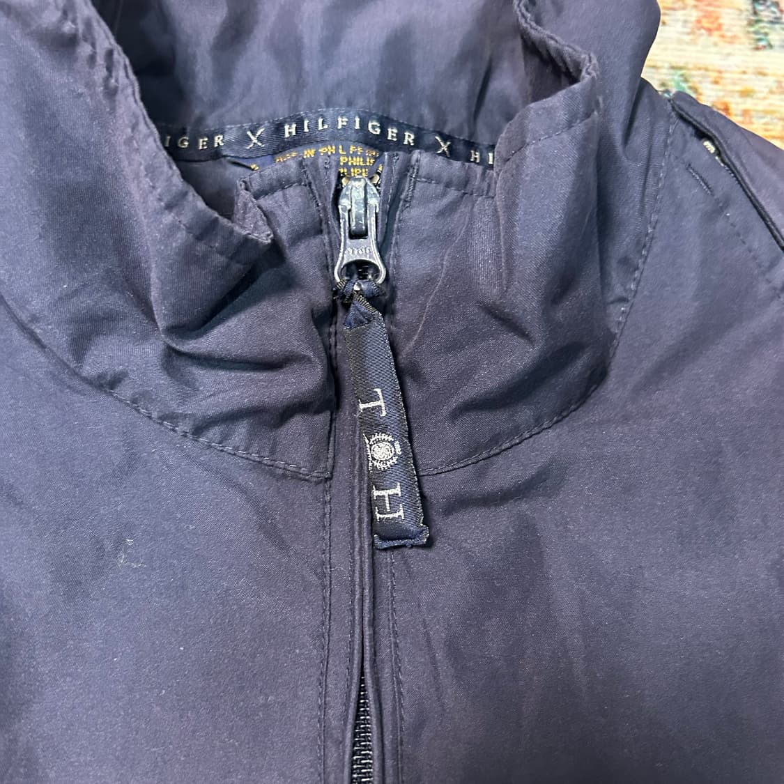 [XL] 00s 타미힐피거 골프 컨버터블 스윙자켓 상품이미지4
