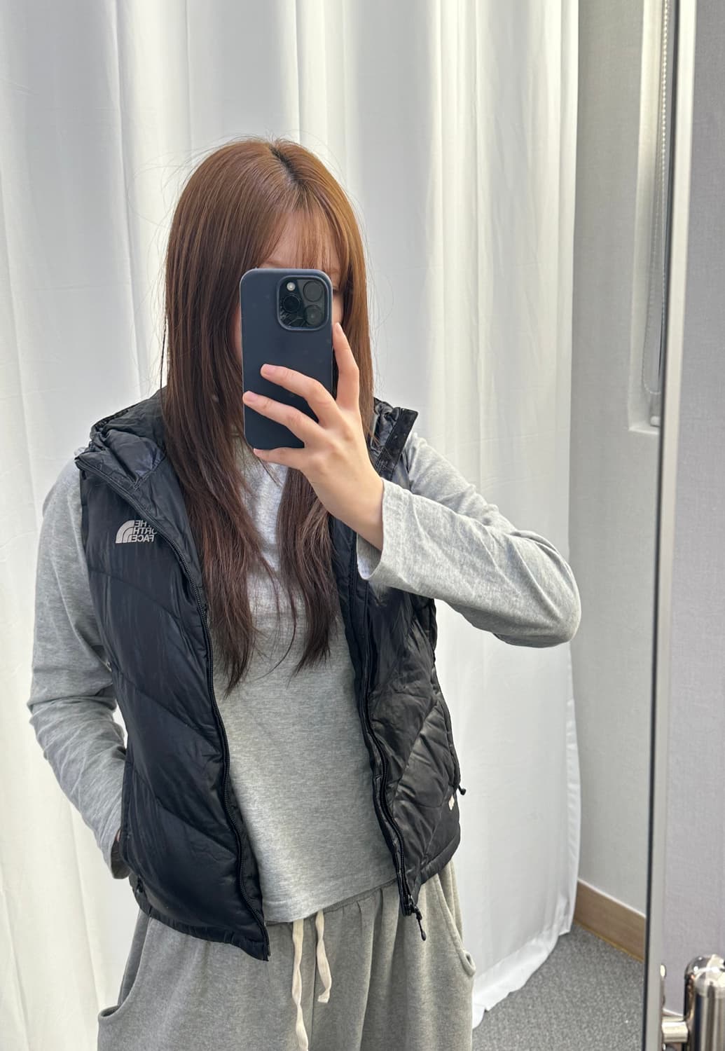 노스페이스 600 블랙 패딩 베스트 85 상품이미지1