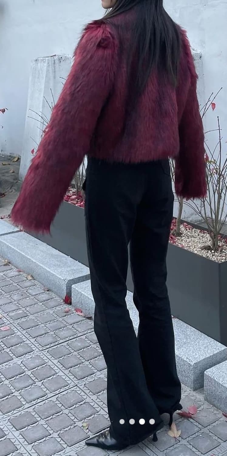 반값택배비포함 택달린 새상품 badee 배디 퍼 자켓 상품이미지3