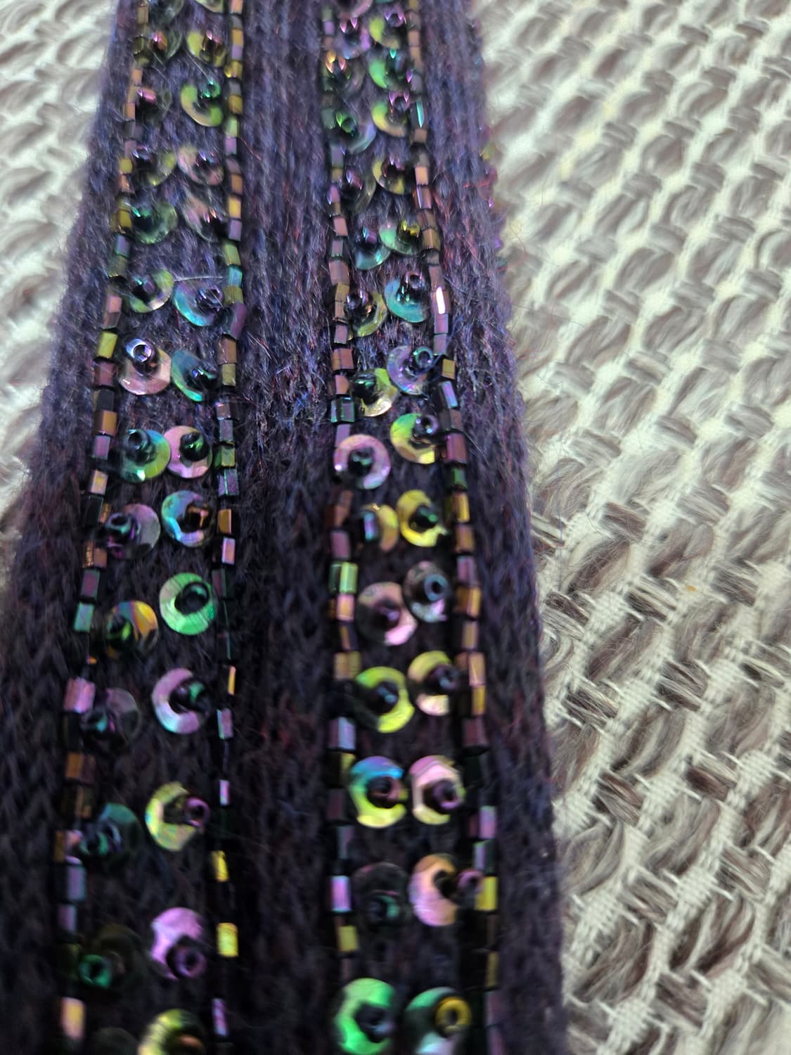 Mami Endo 일본 디자이너 핸드 비즈 니트 스트랩 / 벨트·머플러 상품이미지2