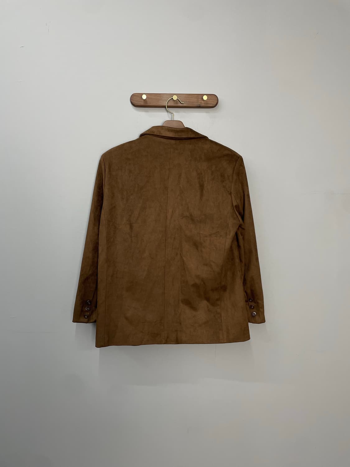 더오픈프로덕트 브라운 스웨이드 자켓 H1273 상품이미지4