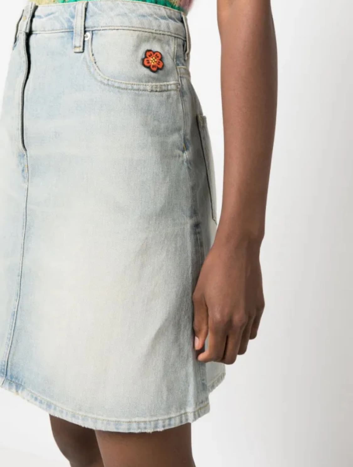 겐조 KENZO 신상 보케 데님스커트 상품이미지3