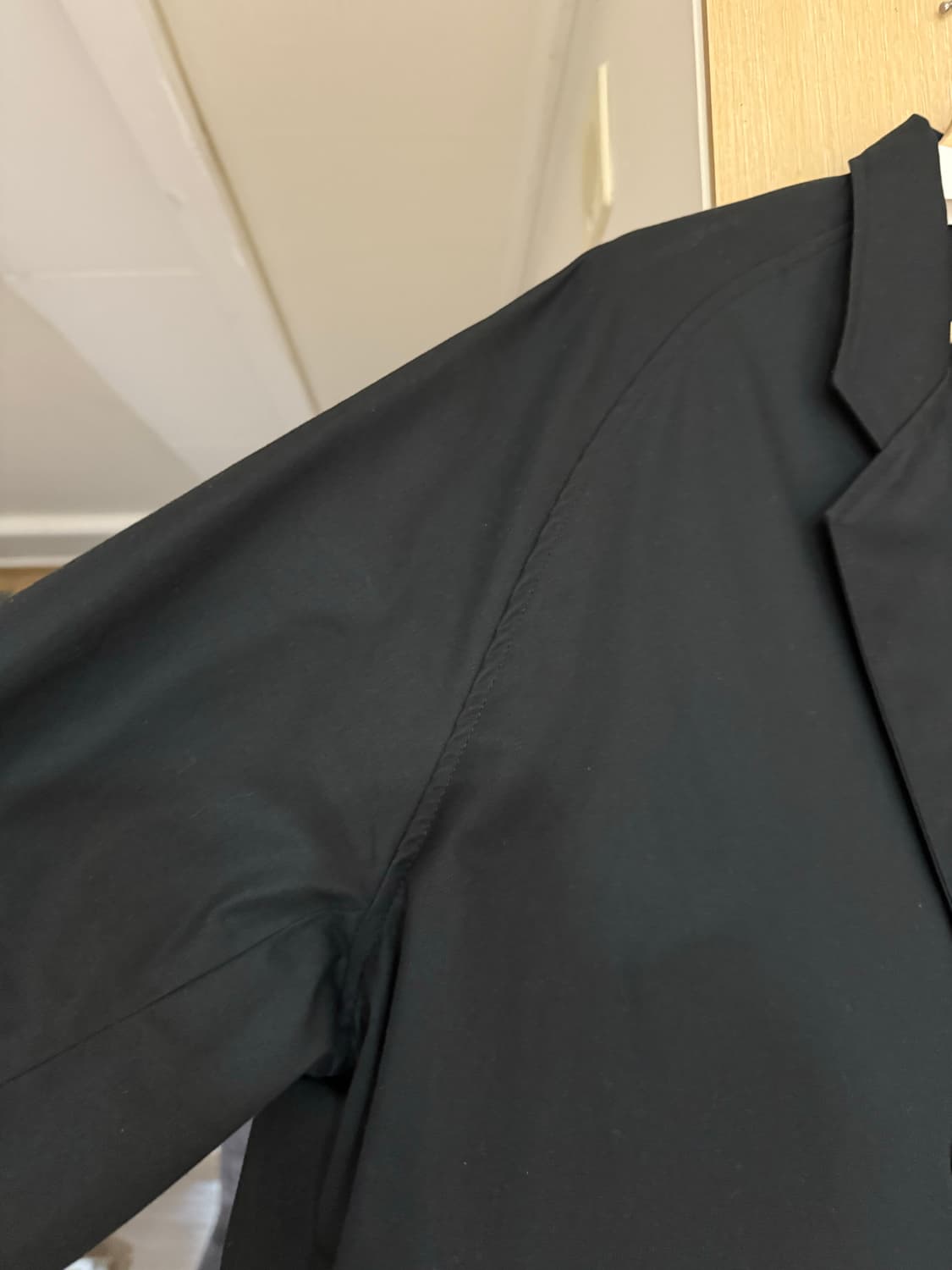 콘티누아 벤타일 코튼 라글란 자켓 continua 상품이미지2