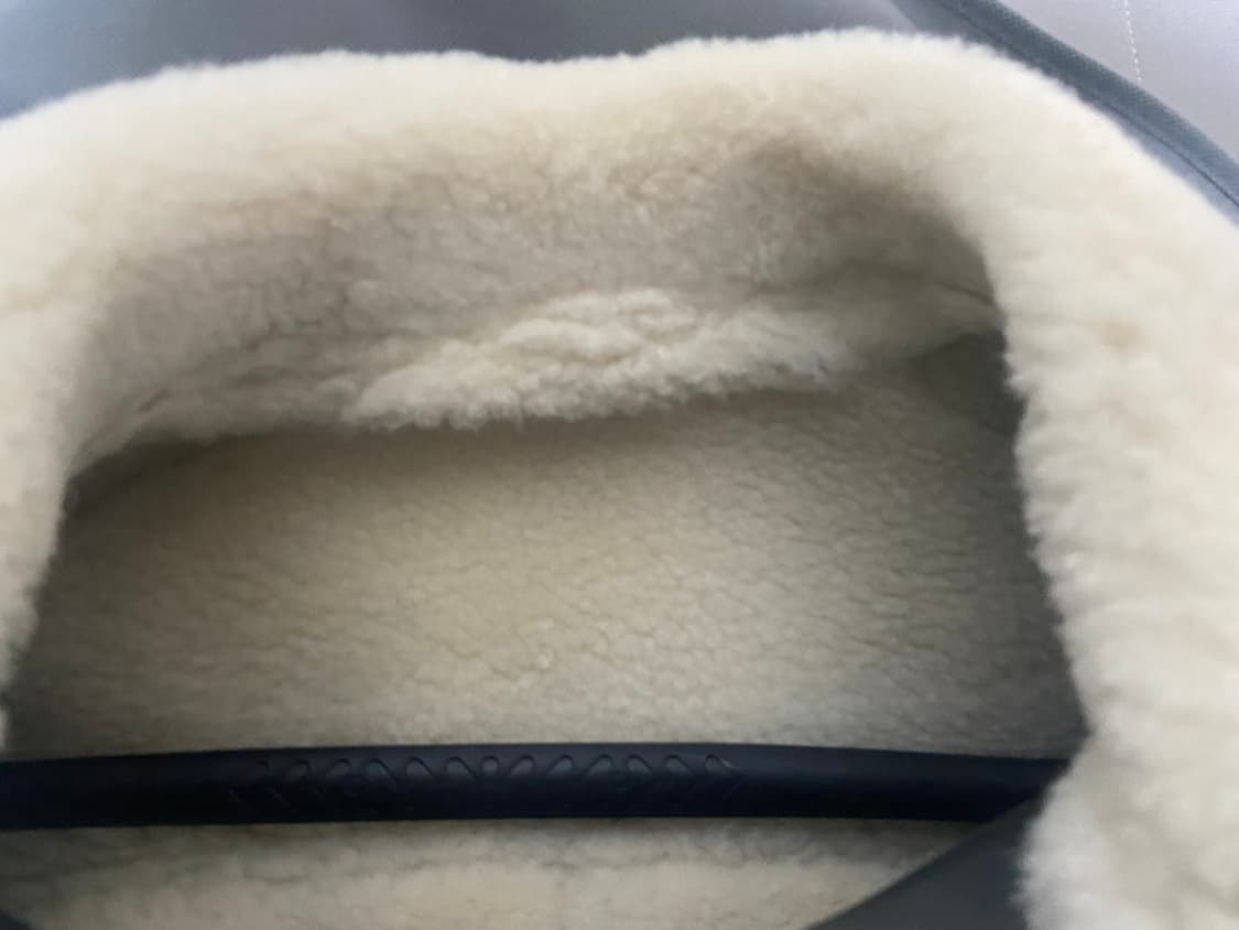 느와르라르메스 검흰 무스탕 44 블랙 화이트퍼 상품이미지3