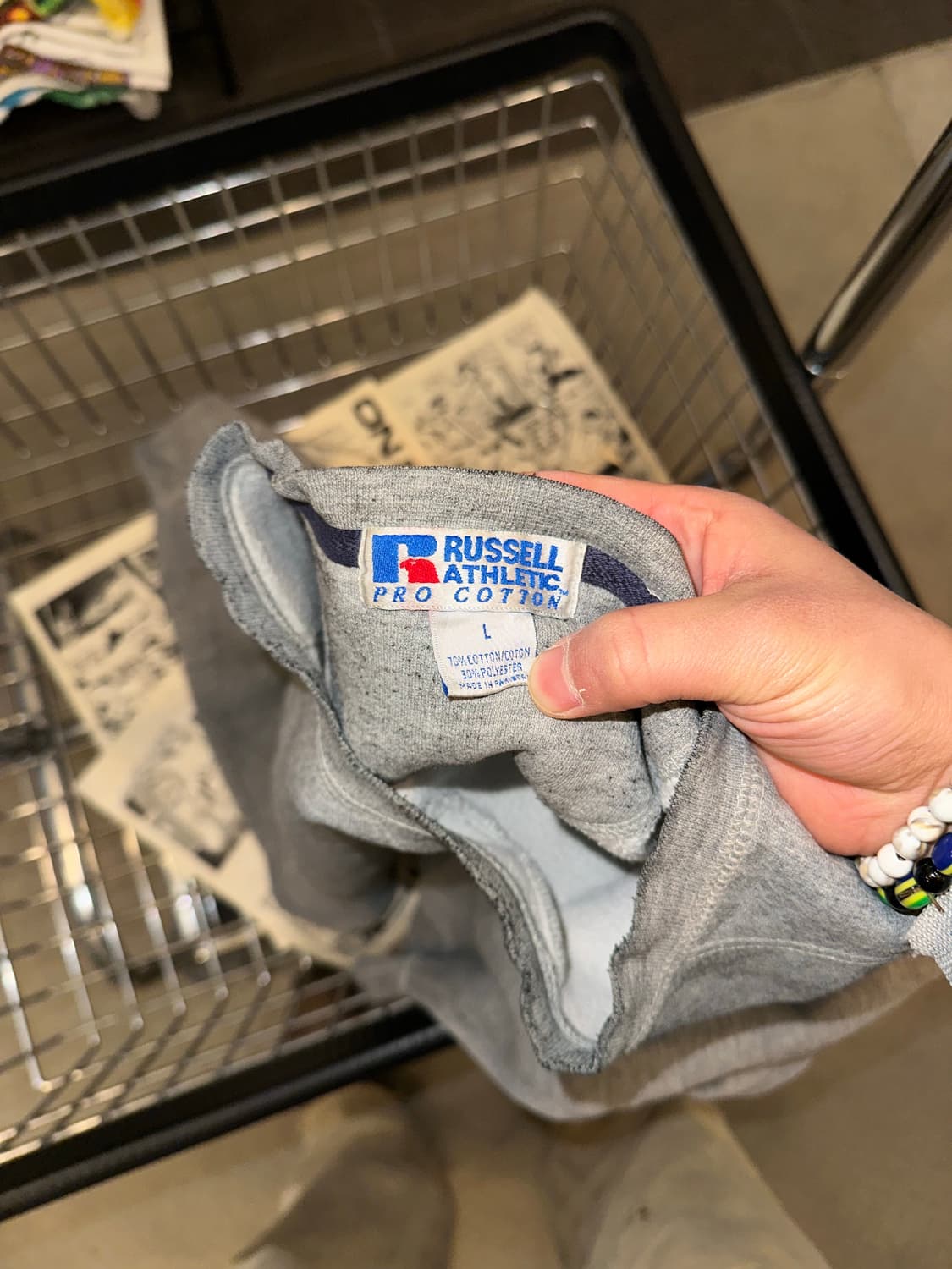 00’s Russell Athletic plain grey sweats 상품이미지9