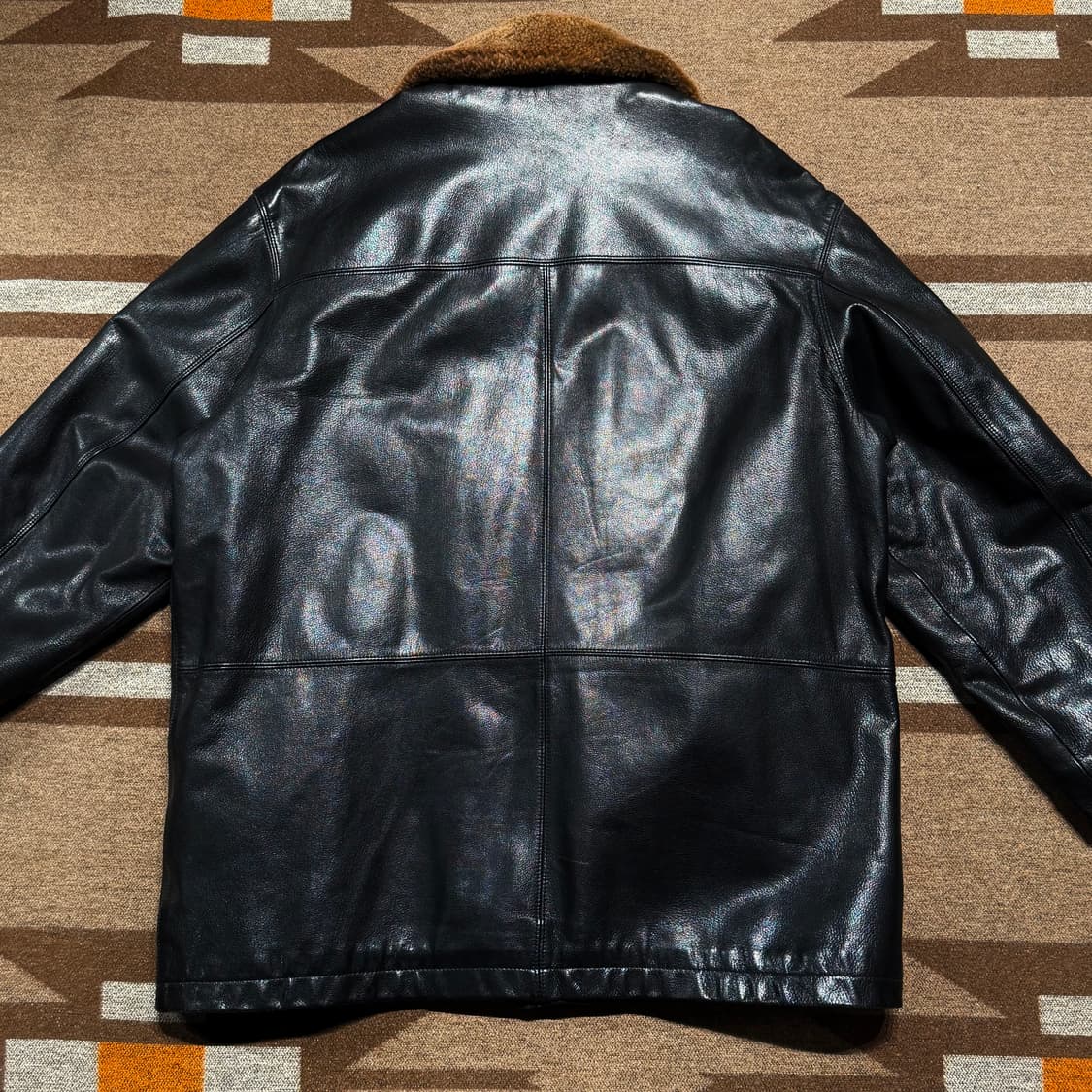 YSL 입생로랑 산양가죽 레더 카 코트 105 자켓 상품이미지8