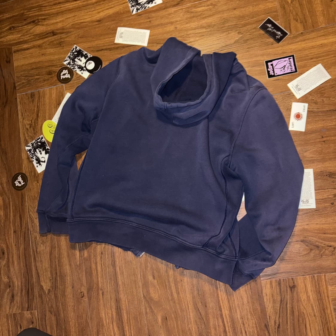 90s Polo double clothes hoodie zip up 상품이미지3