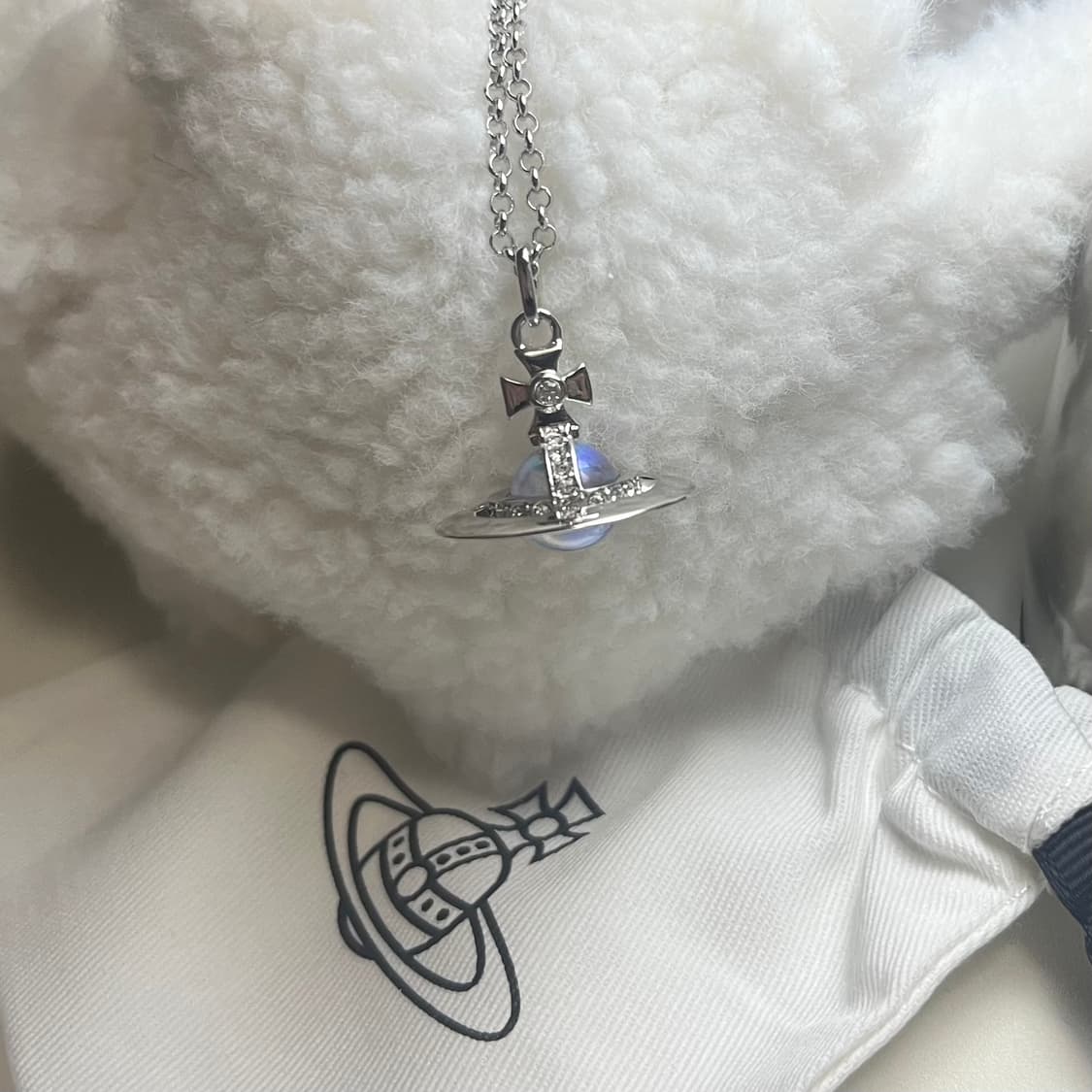 비비안웨스트우드 뉴 타이니 orb 목걸이 상품이미지8