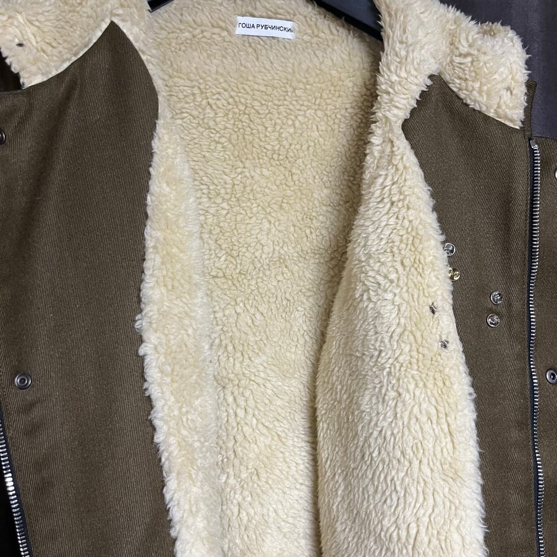 고샤 루브친스키 후드 더플 코트 상품이미지6