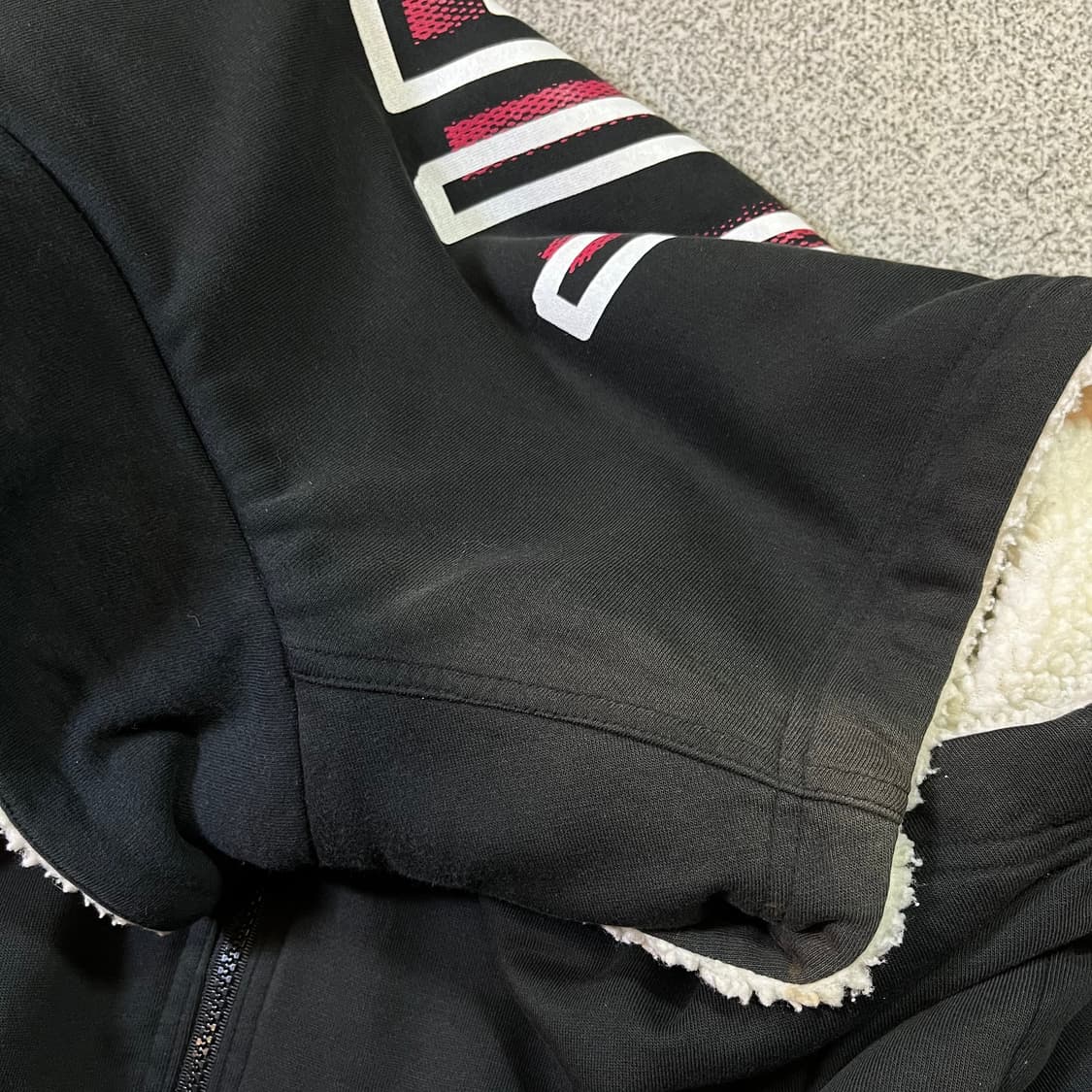 나이키 90s 올드스쿨 빅로고 쉐르파 베스트 상품이미지6