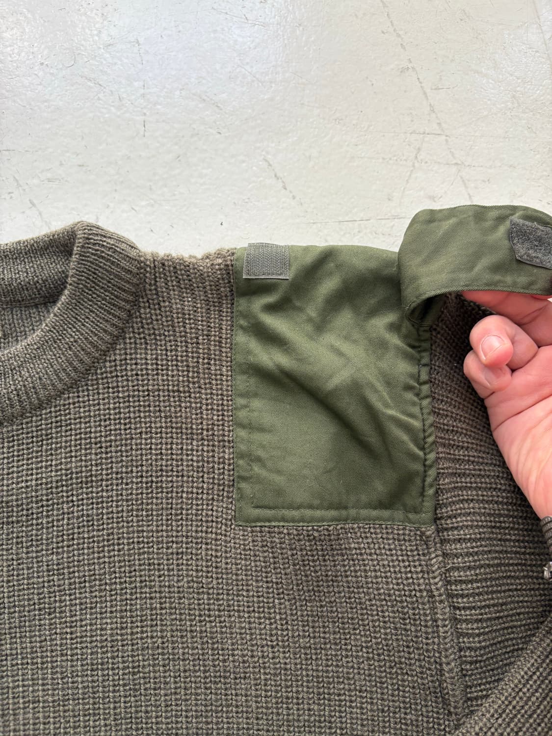 80‘s British Army Comando Wool Sweater  상품이미지5