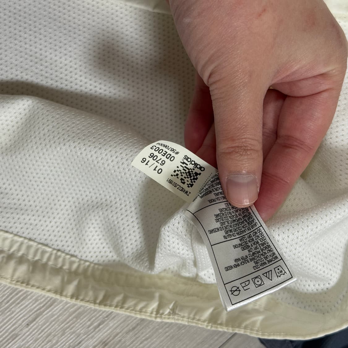 아디다스 반집업 웜업 바람막이 상품이미지8