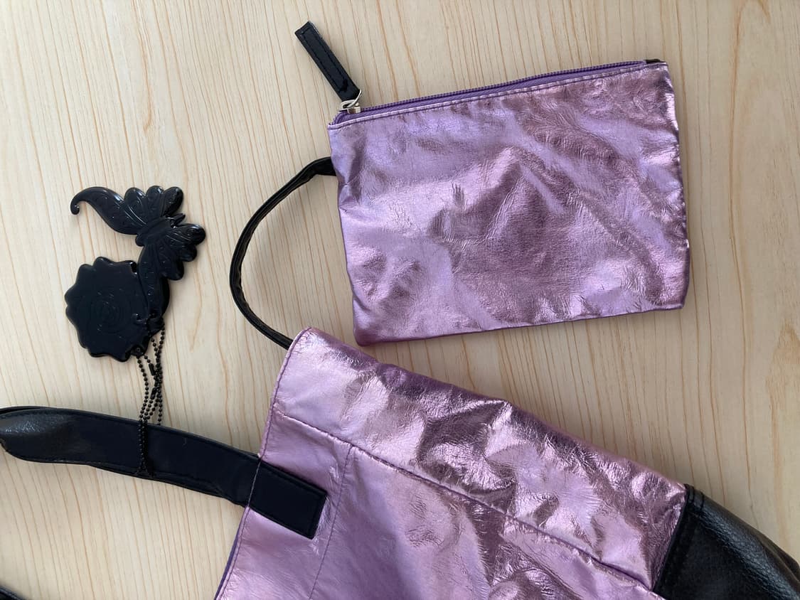 안나수이 나일론 가죽 혼방 토트백 상품이미지8