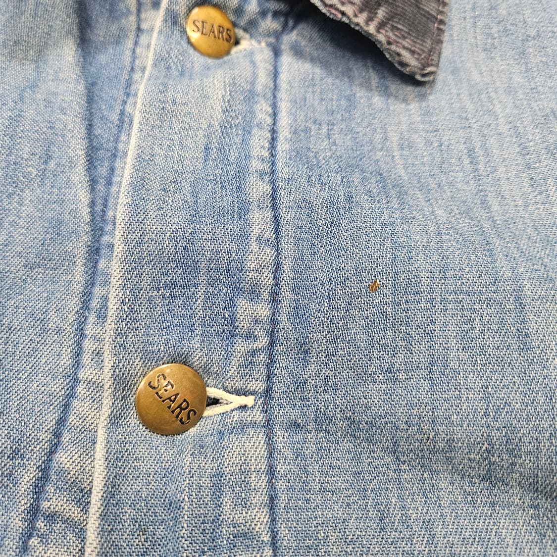 70s 시어스 데님 블랭킷 초어 자켓 XL 상품이미지4