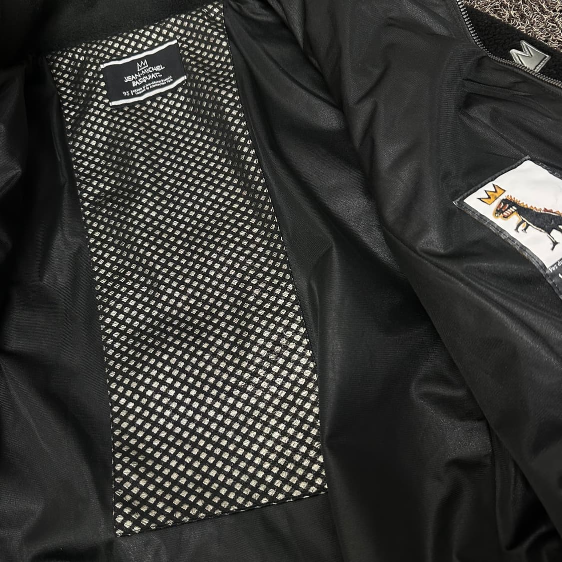 장미쉘 바스키아 여성 뽀글이 털 후리스 롱 코트 66사이즈 상품이미지5