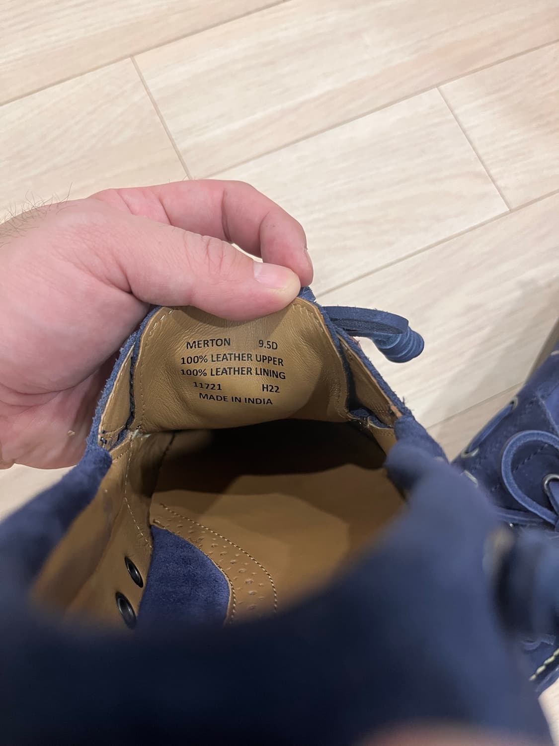 폴로 랄프로렌 보트화 새상품 상품이미지3