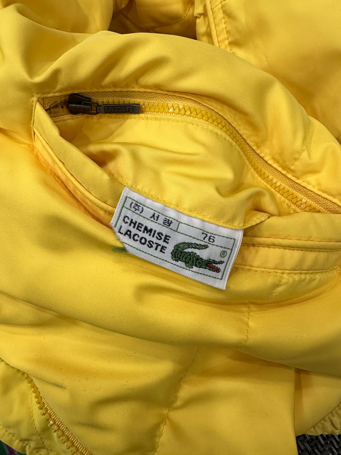 라코스테 구스 양면 패딩 상품이미지4