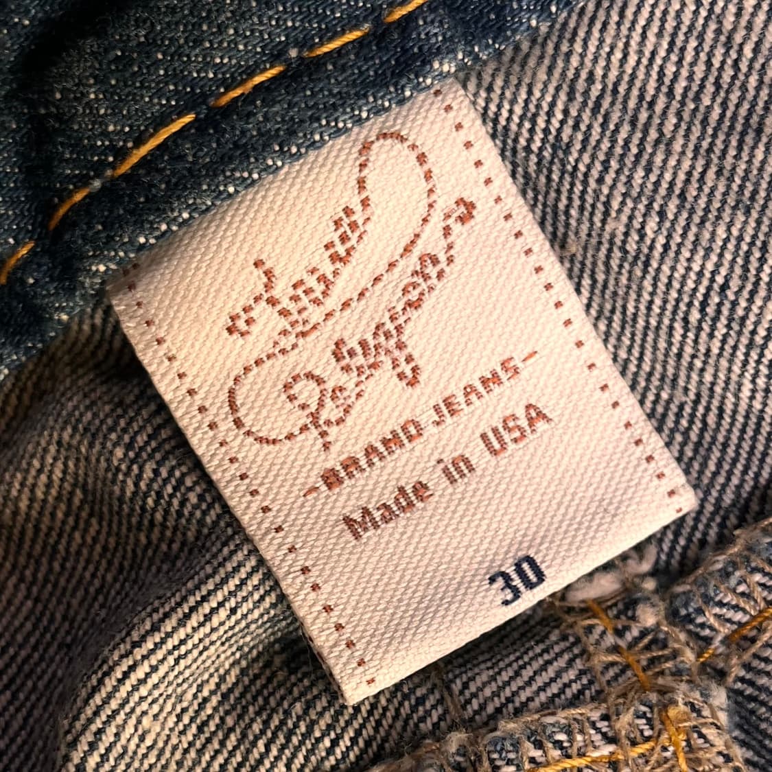 트루 릴리전 BILLY GIANT BIG T 데님팬츠 SEAT 상품이미지5